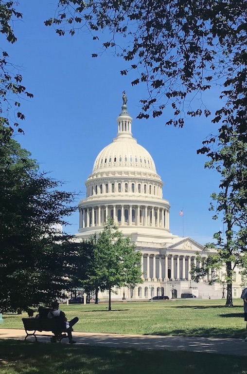 Visiter le capitole de Washington en français