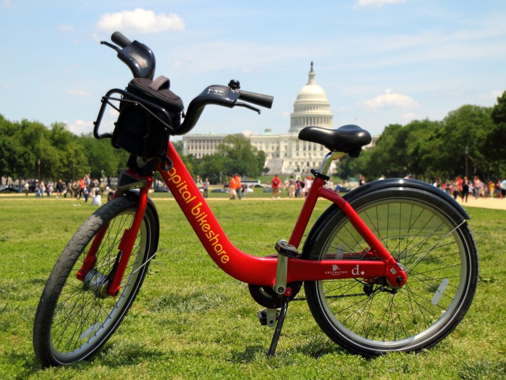 Visite Washington en vélo