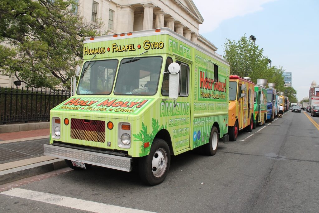 Manger sur le National Mall