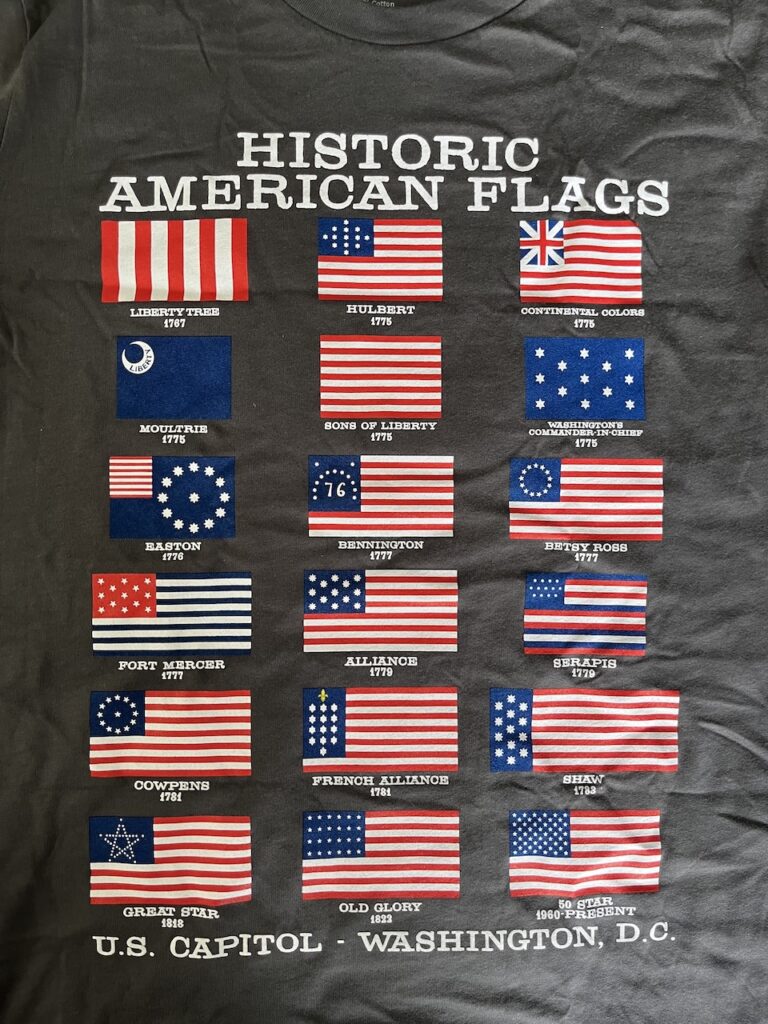 T-shirt souvenir de Washington