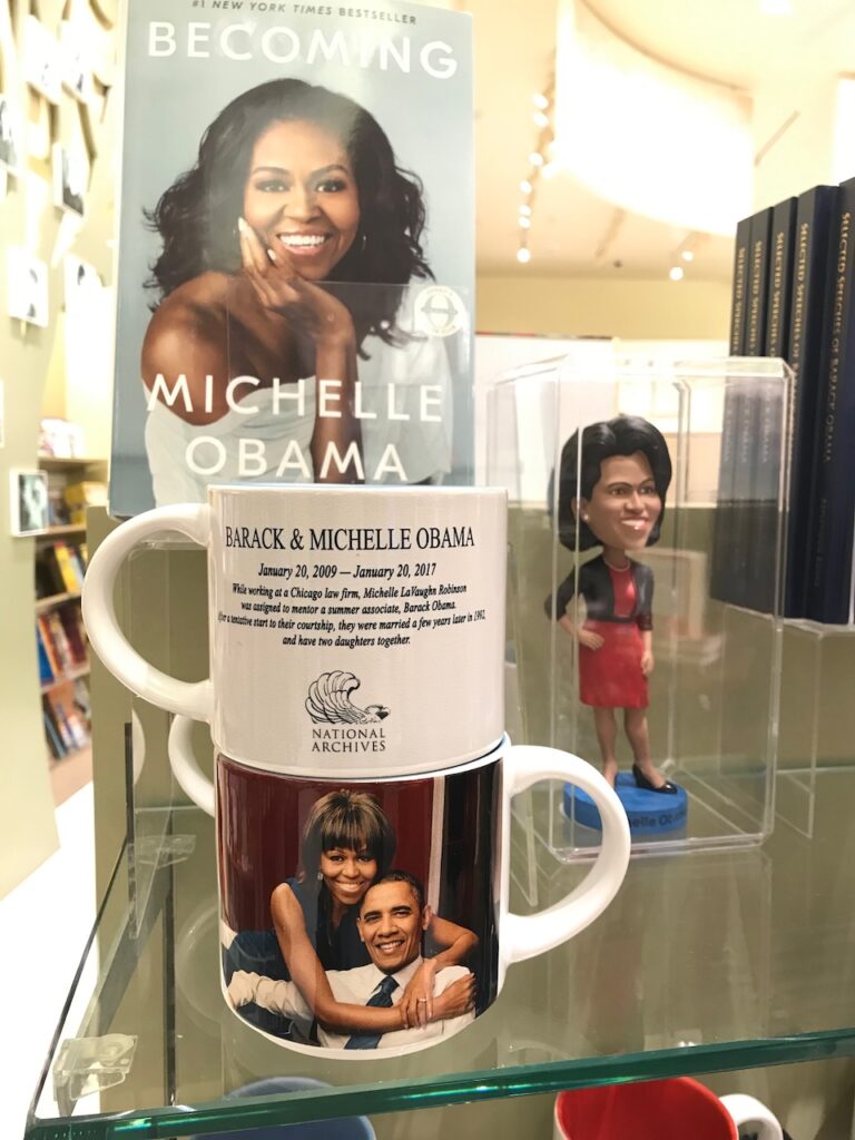 Souvenirs des Obama 