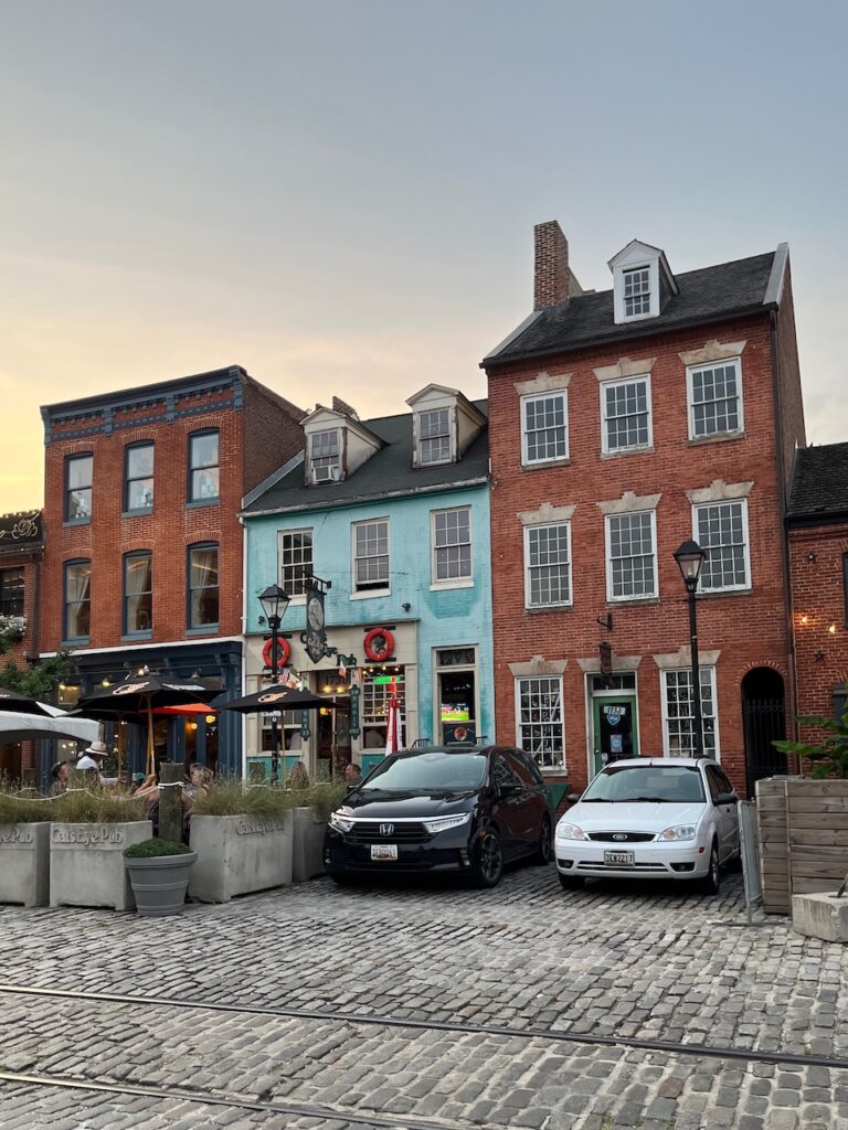 maisons colorées fell's point