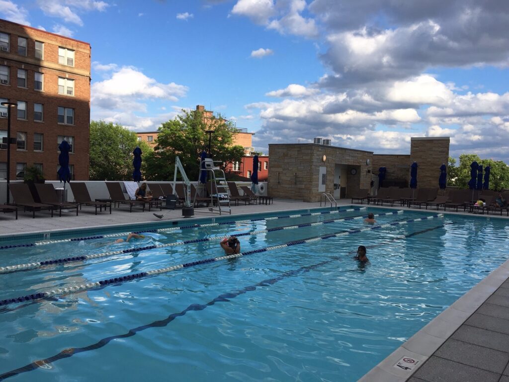 Piscine de l'hôtel Washington Hilton