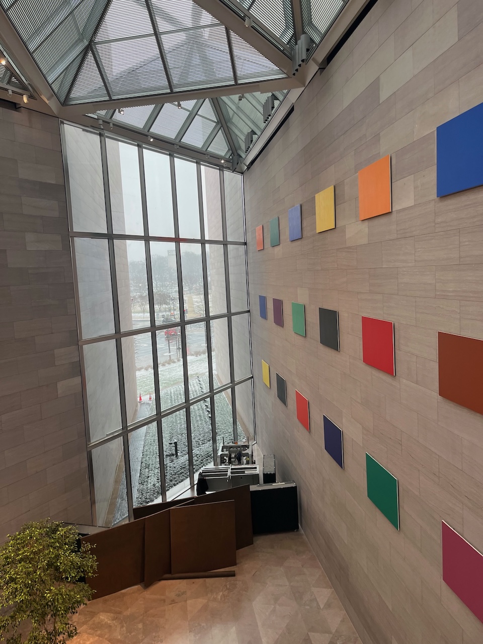 Intérieur de la National Gallery of Art - East Building
