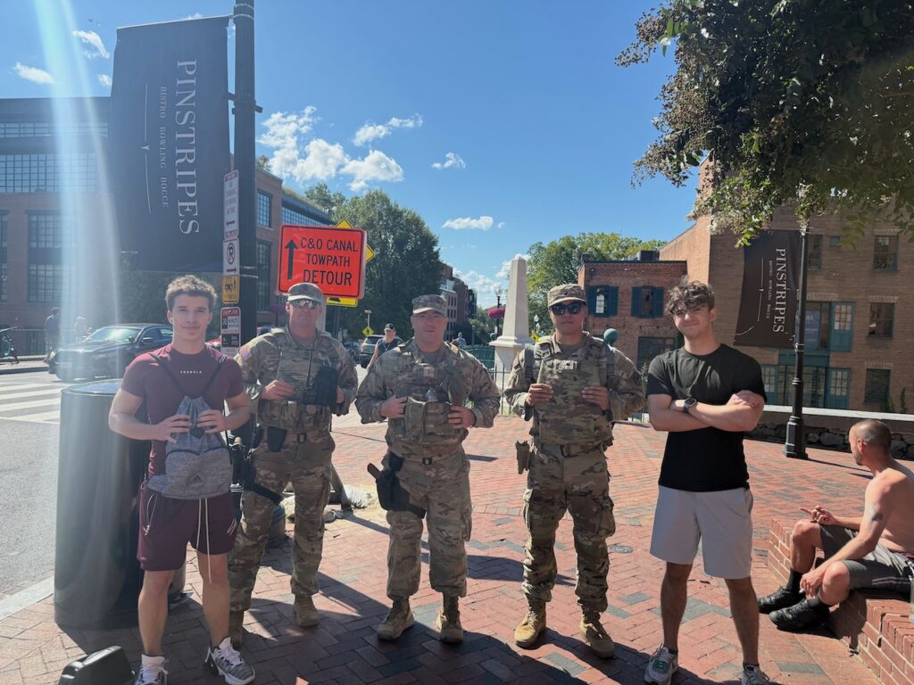 Situation sécuritaire à Washington