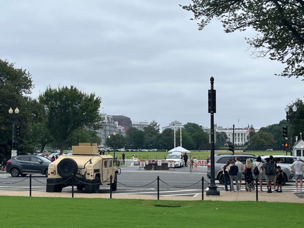 Sécurité aujourd'hui à Washington