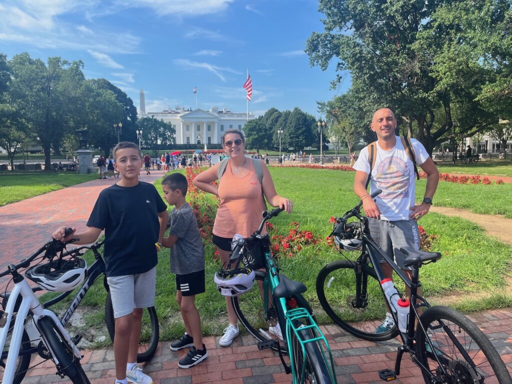 tour washington en vélo