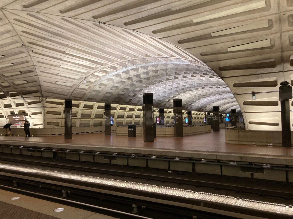 Prendre le métro à Washington