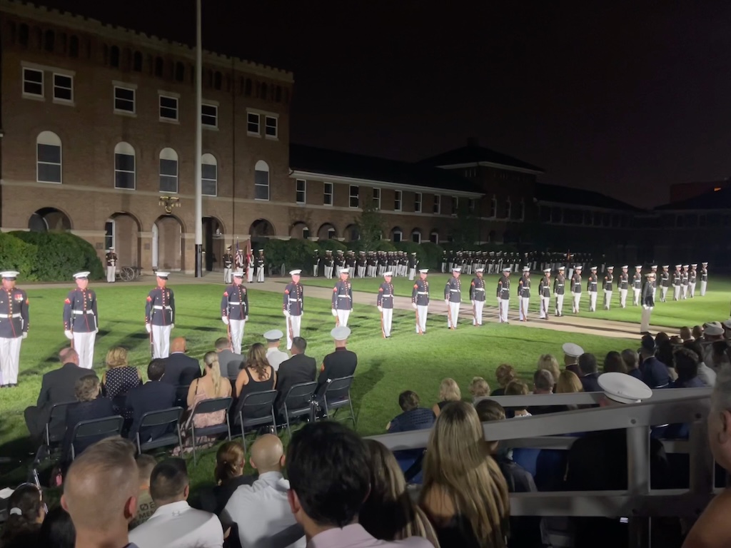 Défilé des Marines à Washington DC